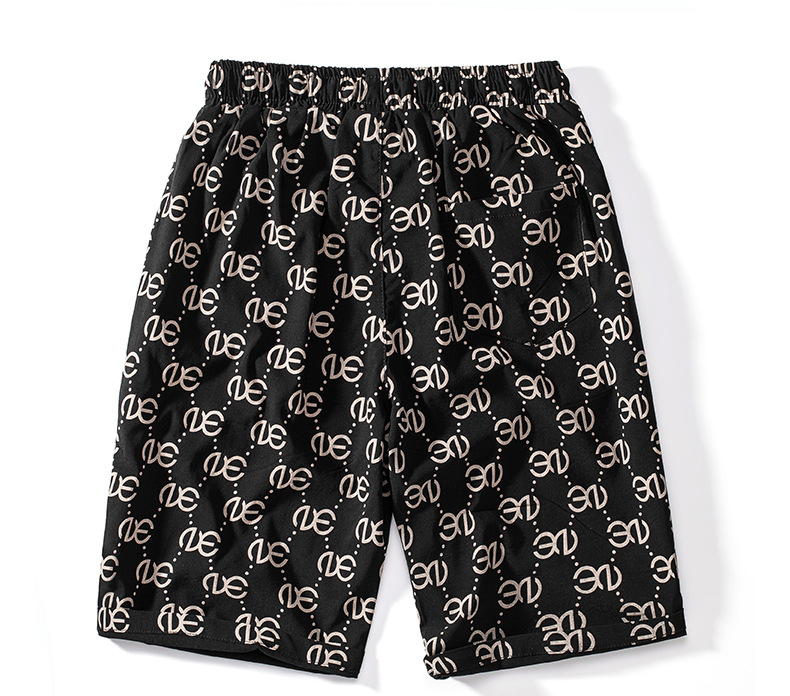 Herrenbekleidung Sommer Plus Size Loose Trendy Floral Pants Shorts Sommer Casual Shorts Herren Strandhose_voghion.com