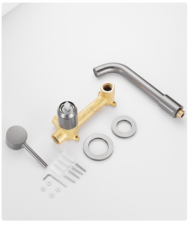 Wall-Mounted Basin Mixer Tap – Thermostatic Bathroom Faucet For Vanity/Sink (Hot & Cold Water, Chrome/Matte Black/Gunmetal/Gold, Ceramic Cartridge)_voghion.com