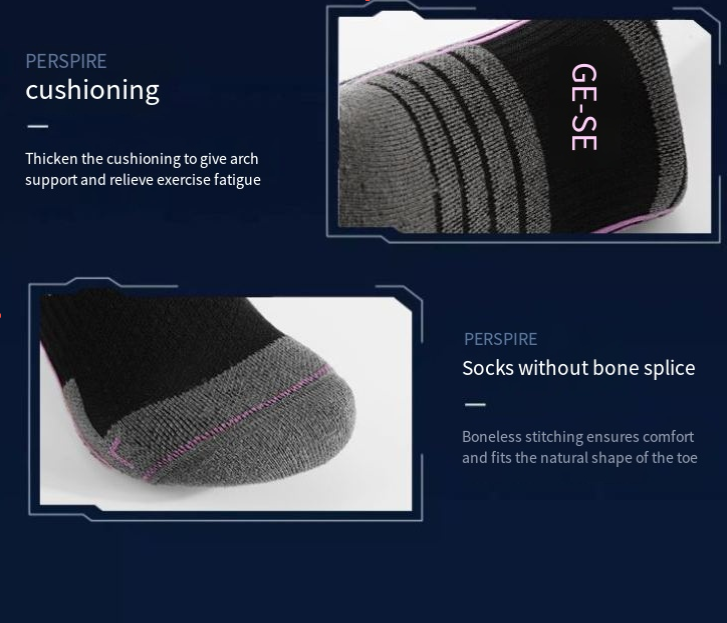 Profesjonalne skarpetki narciarskie męskie damskie zimowe do sportów na świeżym powietrzu wełniane długie pogrubione ciepłe i odporne na zimno_voghion.com