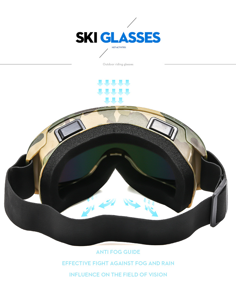 New Double Layer fog Mountaineering Ski Glasses Outdoor Large Frame Anti Wind Sand Colorful Polarized Sports_voghion.com