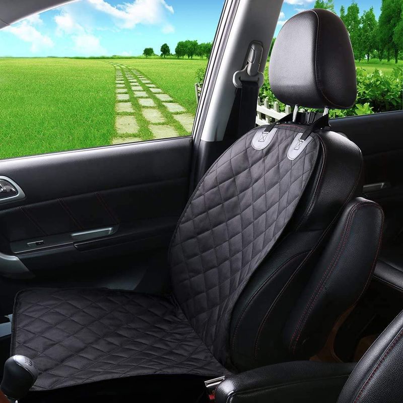 Auto Vorne Wasserdicht Klapp Katze Hund Träger Matte Rücksitz Pet Abdeckung Schutz Für Autos Lkw SUV_voghion.com