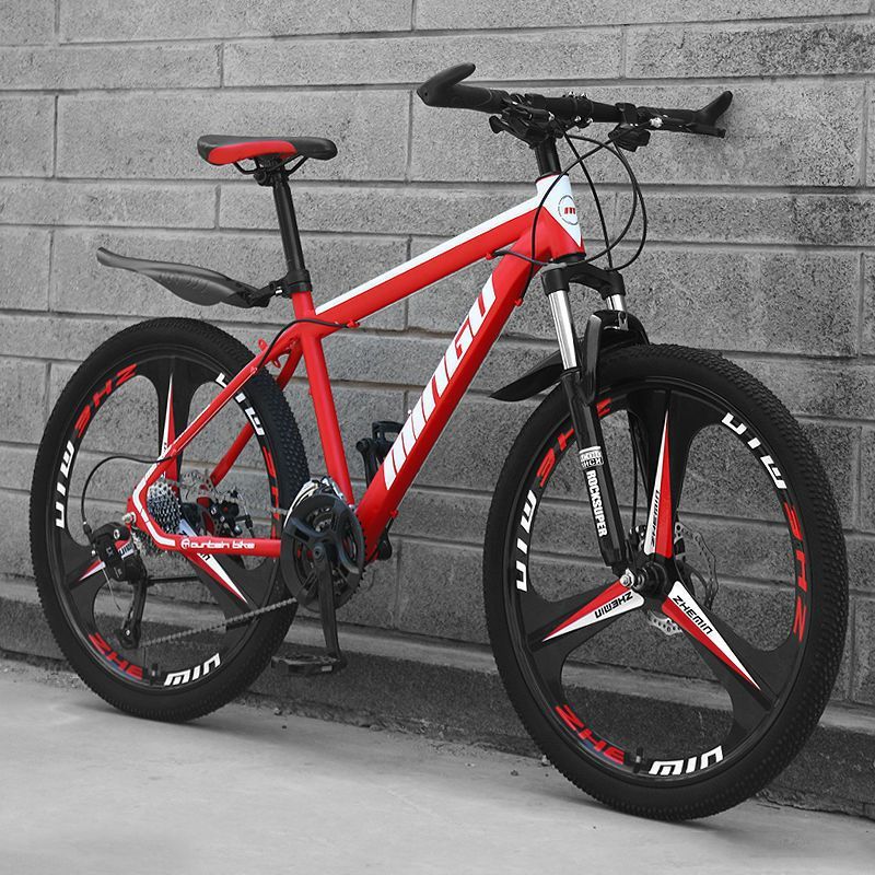 Mountain Bike 24/ 26inch Disc Brake Shock Absorption Men's And Women's Variable Speed Bicycle_voghion.com