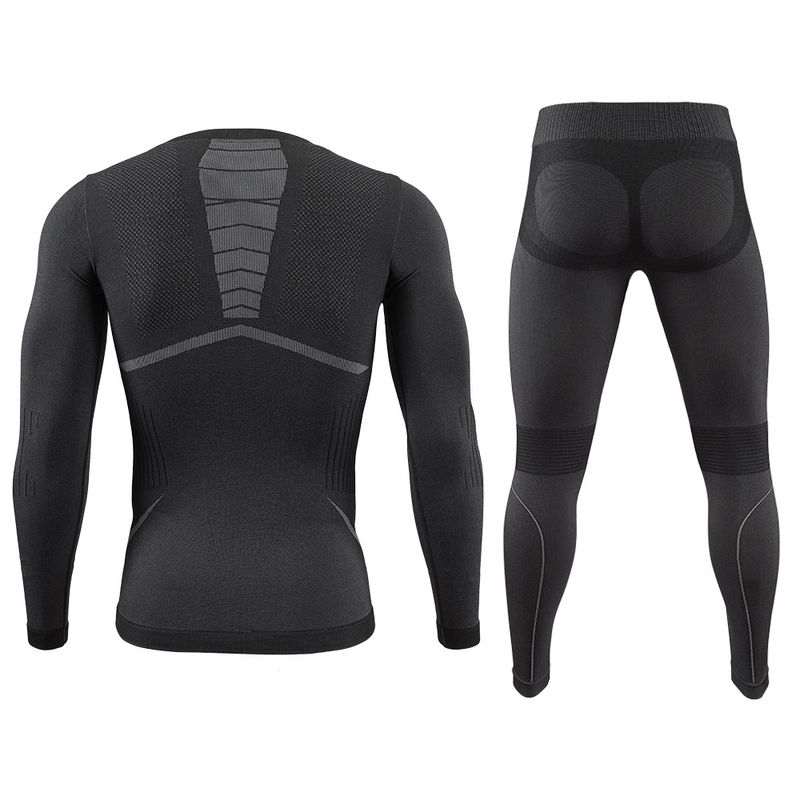 Kayak Hızlı Kuruyan Açık Hava Sporları Fonksiyonlu İç Giyim Erkek Takım Elbise Yürüyüş Heattech Nem Emici Nefes Alabilir Sıkılaştırıcı_voghion.com