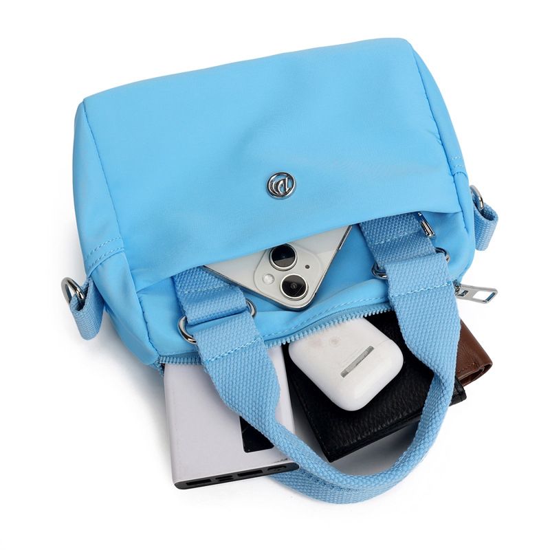Nuova borsa a tracolla estiva casual da donna, piccola, alla moda, in nylon resistente all'acqua_voghion.com