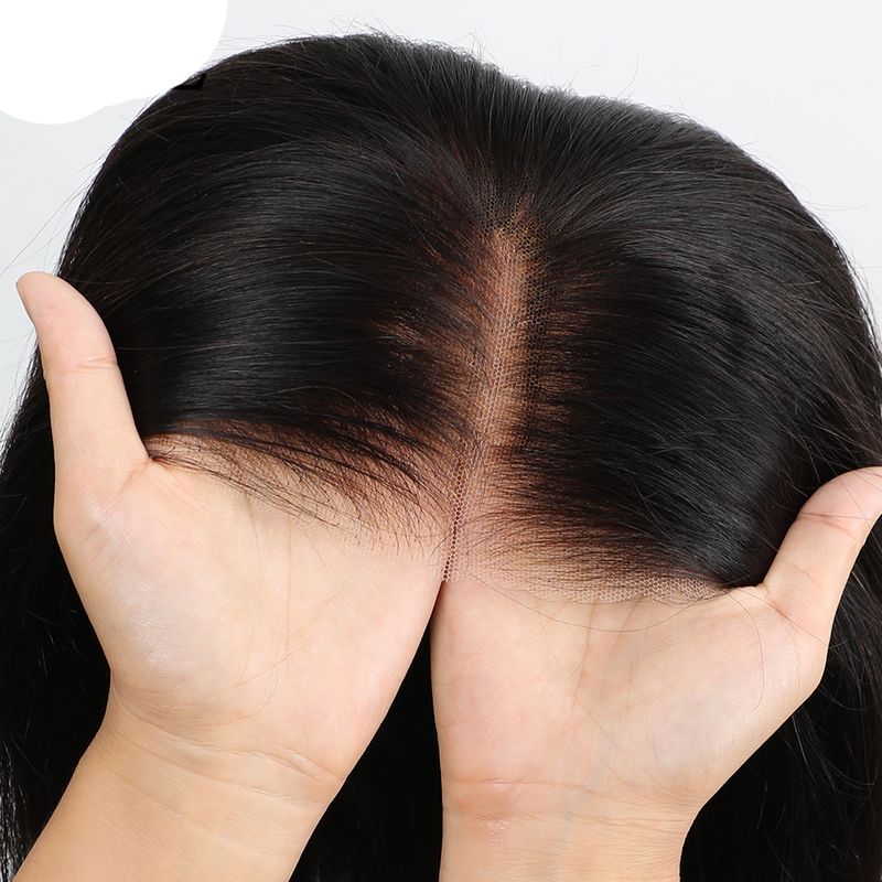 Wear And Glueless Hair Wig HD Straight Short Bob Closure Plucked Human Wigs Pre Cut Lace Ready To Go_voghion.com