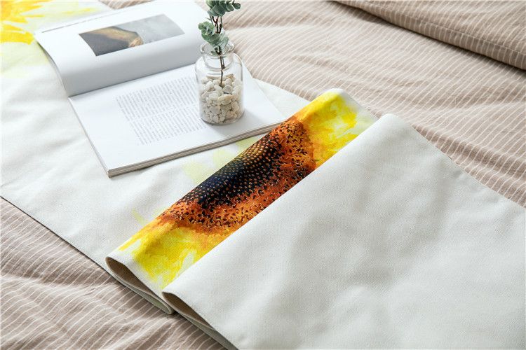 Dieci anni di attenzione della fabbrica su asciugamani da letto in cotone e lino, stampa di girasoli, bandiere da letto per hotel, ostelli e viaggi_voghion.com