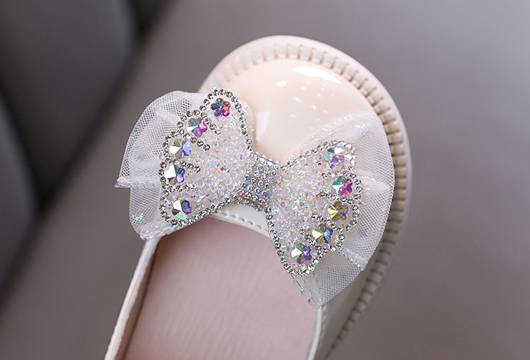 Neu Dame Baby Mädchen Mädchen Prinzessin Diamant Einzelnen Schuh Schuhe Dance_voghion.com