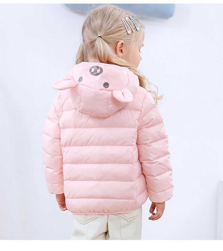 Children's Down Jacket, Lightweight 90% White Duck Down, Boys, Girls, Toddler, 2020 Winter New Baby Down Jacket_voghion.com