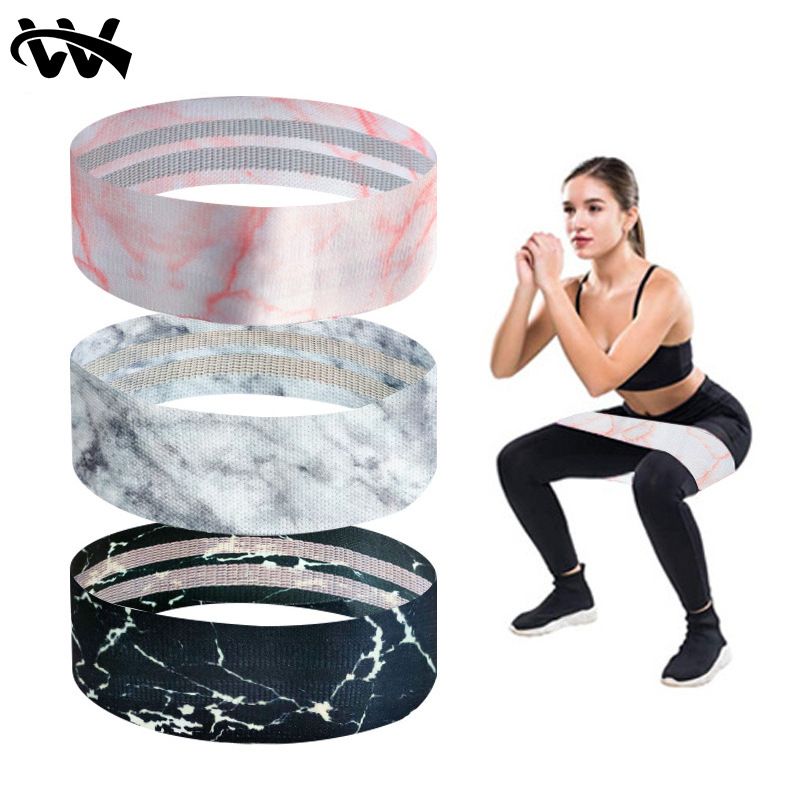 Fascia elastica per squat Fascia di resistenza Fascia elastica per yoga con stampa per sollevamento glutei Fascia elastica per sollevamento glutei_voghion.com