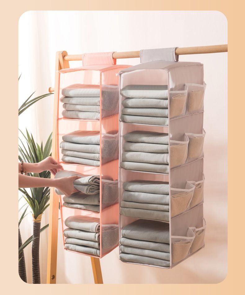 【 8692 People kolekcija 】 Daudzfunkcionāls abpusējs trīsdimensiju skapis Apģērbi Apakšveļa Zeķes Mazgājama_voghion.com