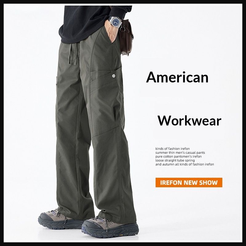 QFV50704555550<== QFV50704555550<== American Style Workwear Casual For Men, Spring And Autumn, Straight Loose Fit, 2025 New Brand, Trendy Wide-L_voghion.com