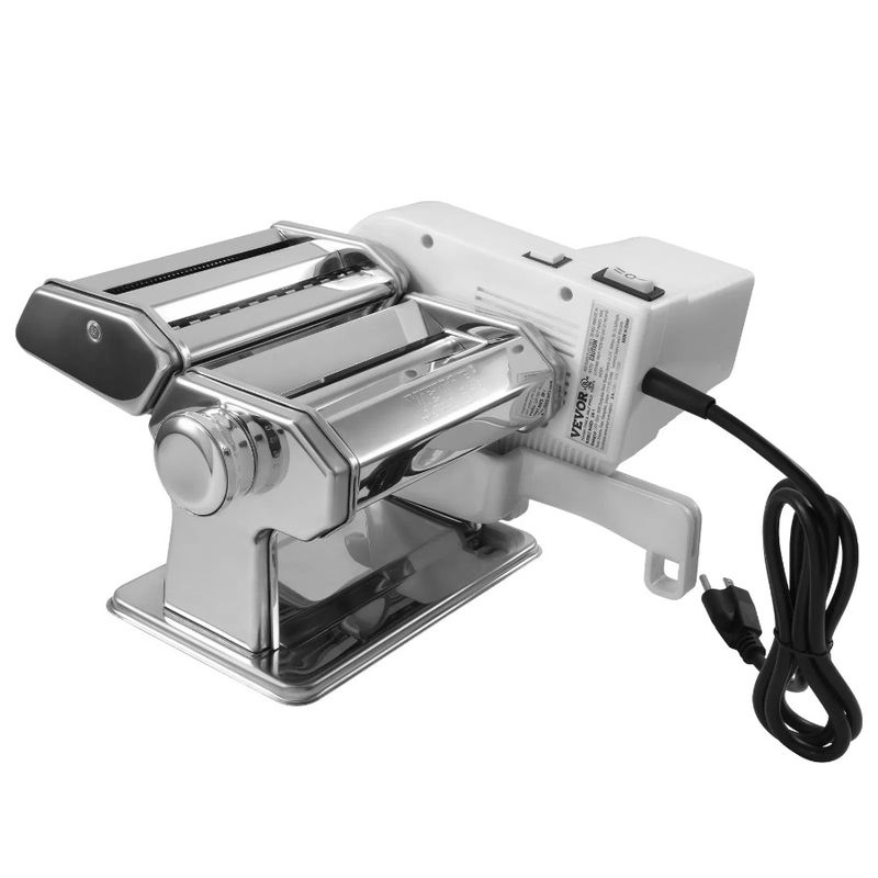 Maker 9 Thickness Electric Steel Pasta Noodles Maker Cutter Adjustable Rollers Mak Noodle Machine And Settings Stainless Pasta_voghion.com