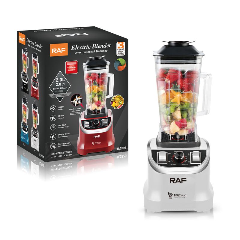 RAF Mixer Stot kommerziell Prozessor Soja Mëllech Uebst Juspresse Multifunktioun Smoothie Maschinn_voghion.com