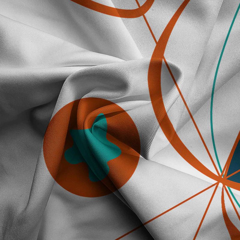 2025 Spring Summer Men Shirt Set Geometry Print Fashion Abstract Two Piece Set Mens Cat Lightweight Party Long Sleeves Suit Casu_voghion.com