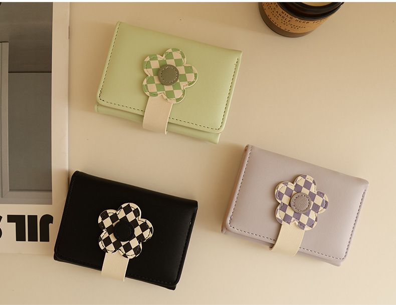 Ladies Wallet Girls Short Cartoon Cute Multi Card Coin Purse Wallet Wallet Female_voghion.com