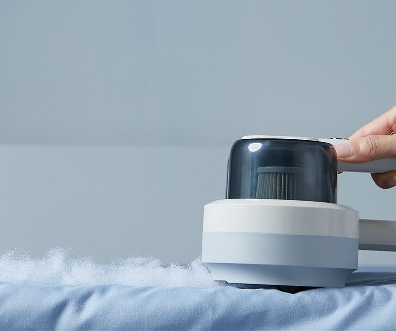 Aspirapolvere elettrico Zhigao per letto - Aspirazione potente, doppio contenitore per la polvere, elevata potenza di rimozione degli acari_voghion.com