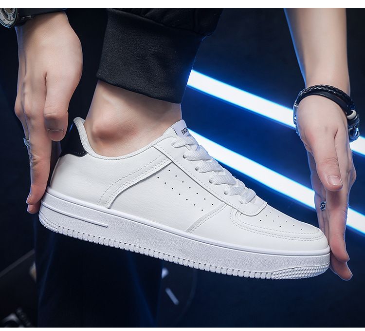 Scarpe da uomo traspiranti, scarpe bianche, scarpe da ginnastica con plateau da uomo, scarpe sportive e per il tempo libero, modelli personalizzati transfrontalieri_voghion.com