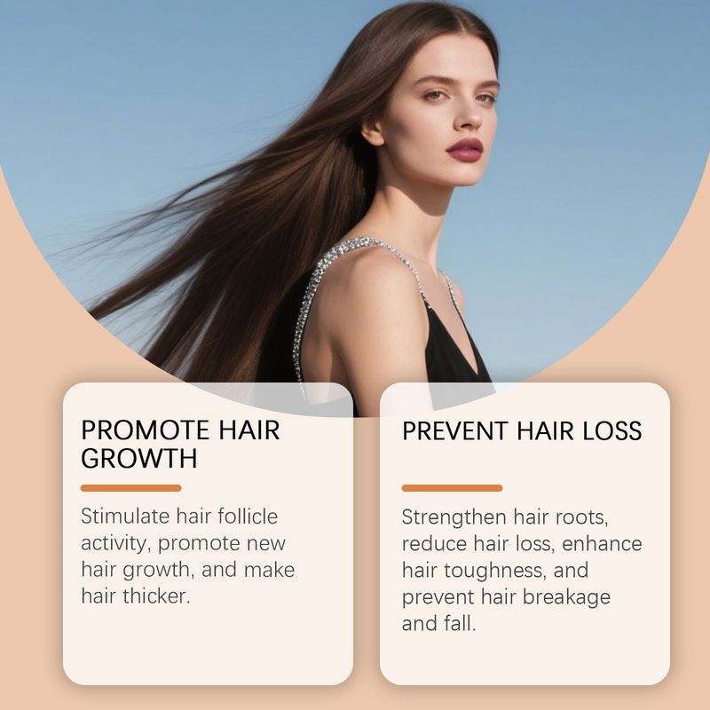 Siero nutriente Hoegoa Rinfrescante Idratante Nutriente Delicato Massaggio quotidiano Volumizzante Capelli lisci_voghion.com