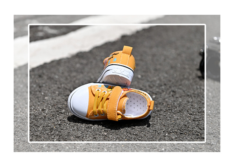 Kinder Canvas Mädchen Casual Cartoon Jungen Sho, 2024 Frühling und Herbst Neue atmungsaktive Student Single Shoe Board_voghion.com