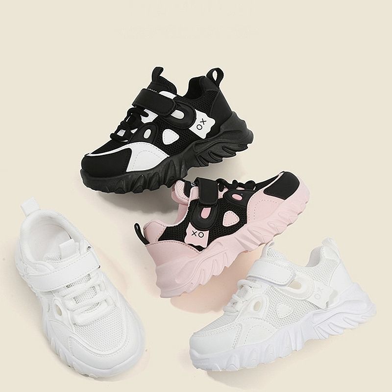 XUANMU Baskets pour enfants Nouvelles chaussures décontractées pour garçons filles Mode antidérapantes chaussures d'étudiant Baskets d'extérieur Chaussures de course de sport pour enfants X151B_voghion.com