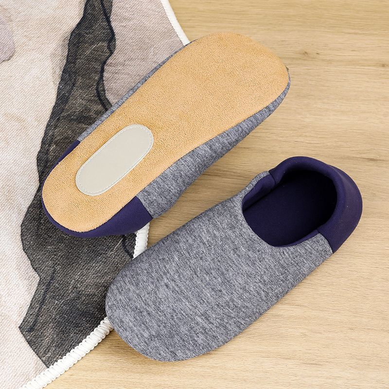 MTX Pantofole Silenziose per Donna Pantofole da Casa in Cotone Autunno Inverno Uomo Pavimento in Legno Suola Morbida Silenziose per Coppie_voghion.com