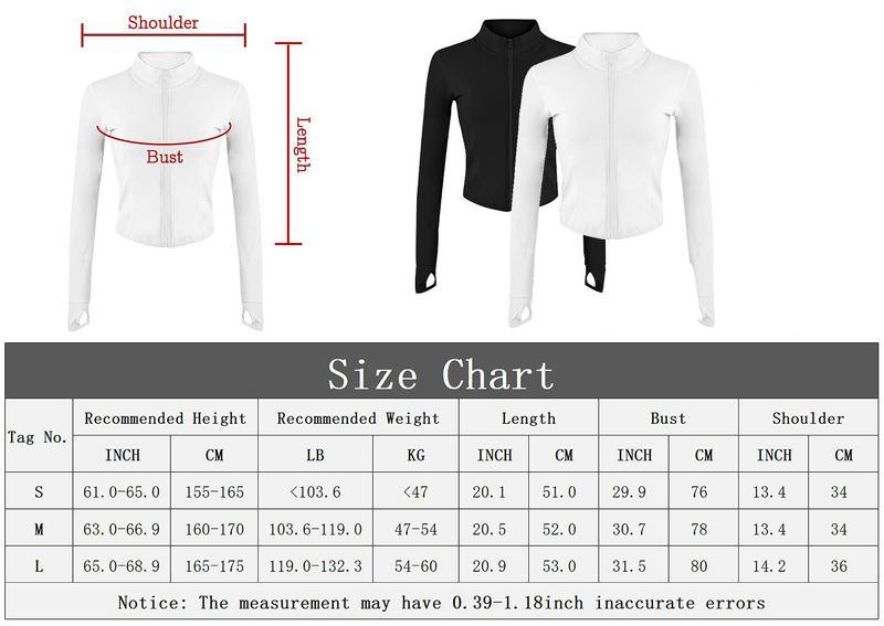 Women's Tracksuit Slim Fit Long Sleeved Fiess Coat Yoga Crop Tops With Thumb Holes Gym Jacket Workout Sweatshirts_voghion.com