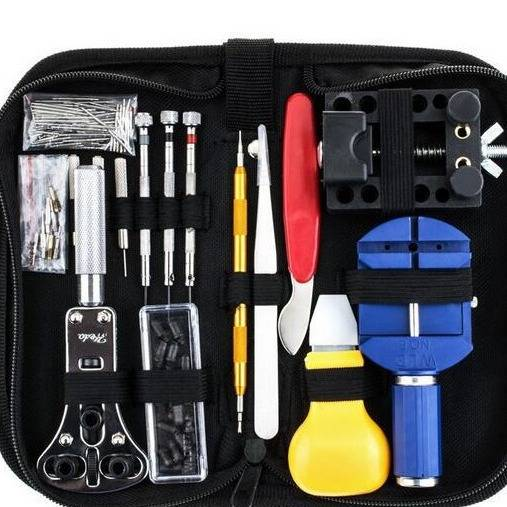 Watch Repair Tools 147 Piece Set Watch Repair Combo Toolkit Remove Strap Open Back Repair Watch_voghion.com