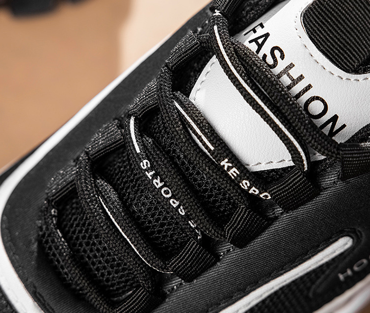 Spring and Autumn Breathable Cloth Surface Casual Shoes Thick soled Tall Dad Shoes Men's Trendy Versatile Sports Shoes_voghion.com