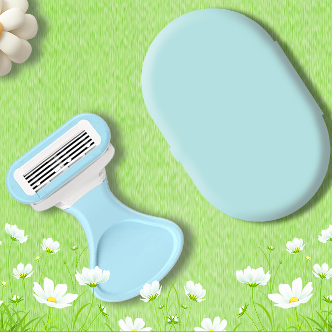 Rasoio per peli delle ascelle Rasoio per donne Rasoio per peli delle ascelle per tutto il corpo Rasoio con sapone Lubrificazione Peli delle gambe Fratello_voghion.com