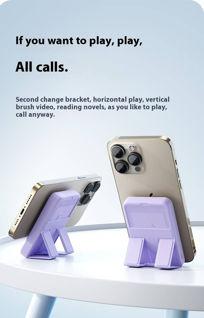 Wireless Power Bank With PD20W Fast Charging 10000mAh Ultra-Thin Design_voghion.com
