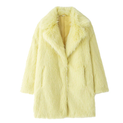 Gemütlicher Sherpa-Fleecemantel für Damen – Lange Winterjacke aus Kunstpelz mit Stehkragen und Taschen (S/M/L, mehrere Farben)_voghion.com