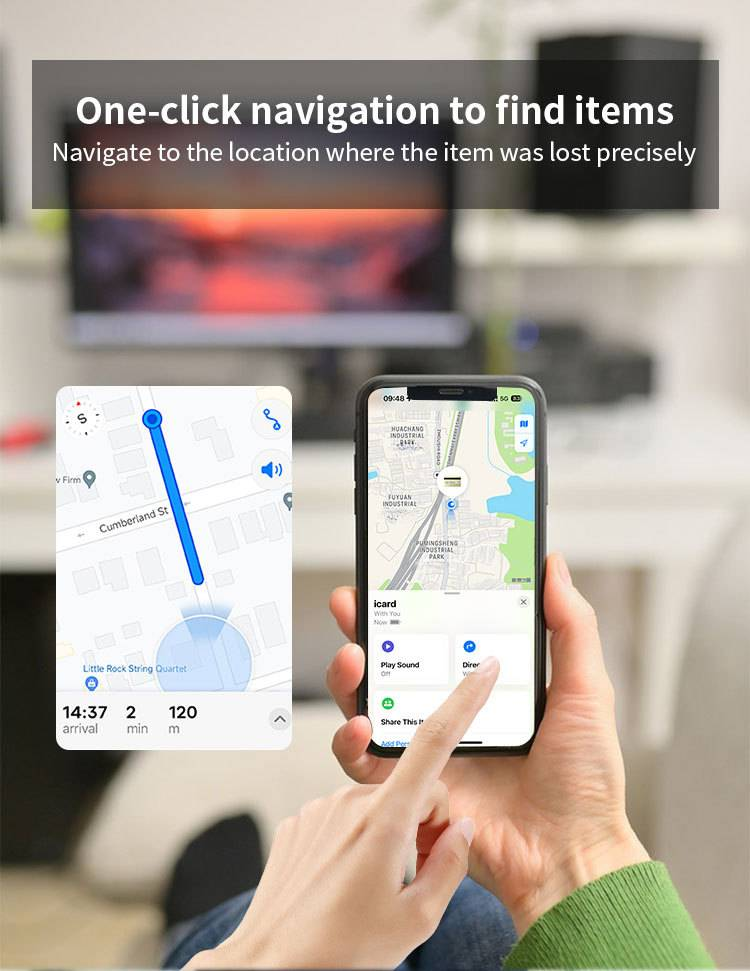 My Compatible AirTag - Bluetooth Anti-Lost Tracker For Pets, Items & Smart Location Finding_voghion.com