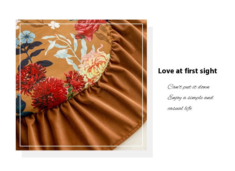 Cuscino per sedia con volant in poliestere – Cuscino per sedia floreale 45x45 cm con lacci (imbottitura in cotone rigido, lavabile, uso multistanza)_voghion.com