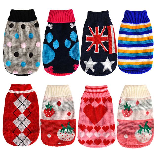CDDMPET Winter Knitted Sweater For Dogs By PawParty Store_voghion.com