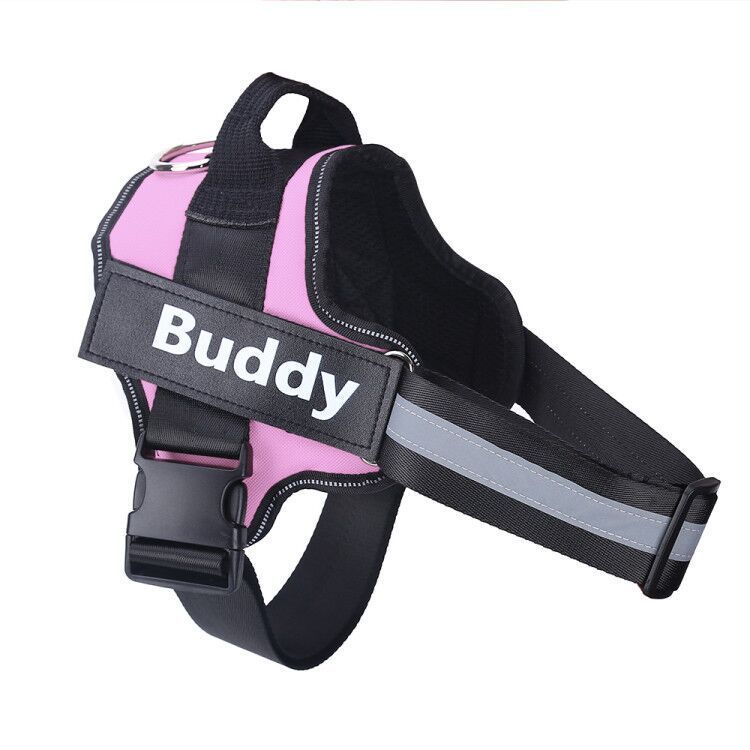 Explosion-Proof Pet Harness Large Dog Leash Vest-Style Reflective Chest Strap_voghion.com