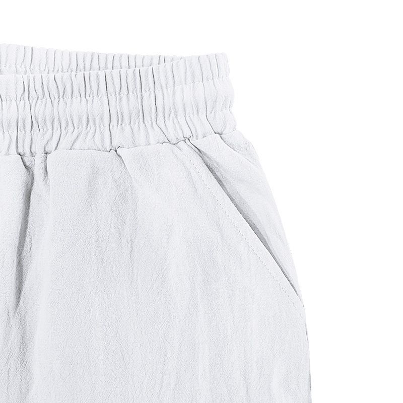 2025 Neue Herrenhose im amerikanischen Stil für vier Jahreszeiten, dünn, atmungsaktiv, mit mehreren Taschen, locker, lässig, trendig, weites Bein_voghion.com