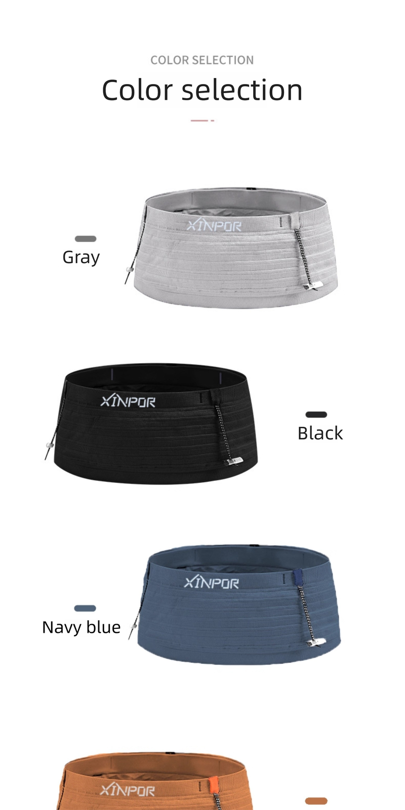 Leichte Lauf-Hüfttasche mit Trinkflasche für Damen und Herren, professioneller Sportgürtel, unsichtbar, ideal für Marathon und Trailrunning_voghion.com