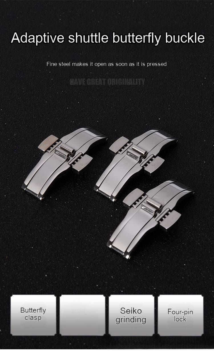 Cataramă tip arc T41, cu patru pini, curea de ceas, cataramă dublă T41/T035/T038..._voghion.com