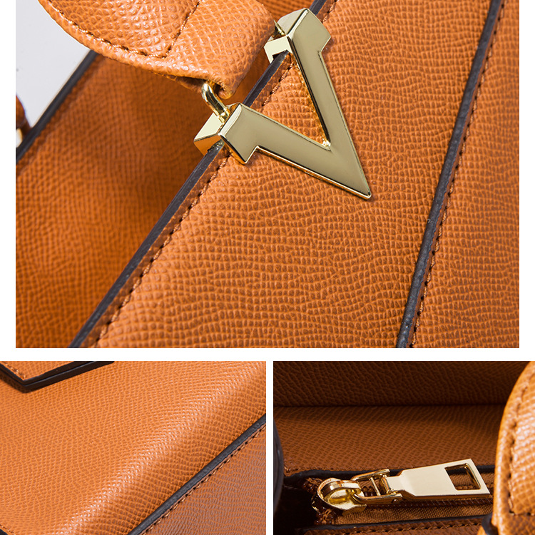 fashion women's bag handbag large capacity four piece set mother and child bag diagonal large bag medium bag office bag mother gift_voghion.com