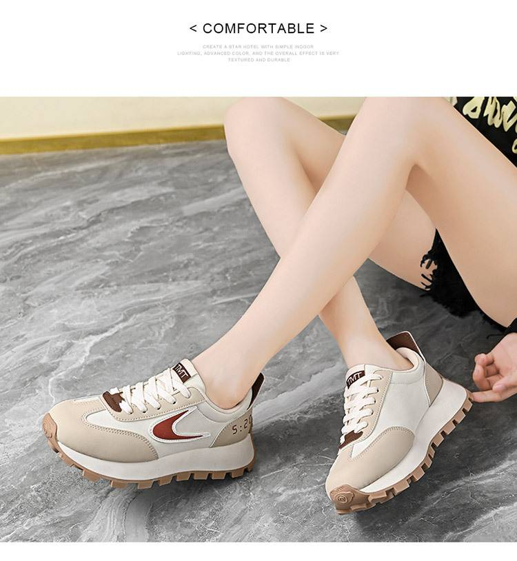Nuovo stile Forrest Gump Scarpe da donna Versione tendenza Scarpe casual da corsa per studenti Scarpe da papà con suola spessa G6807 2_voghion.com