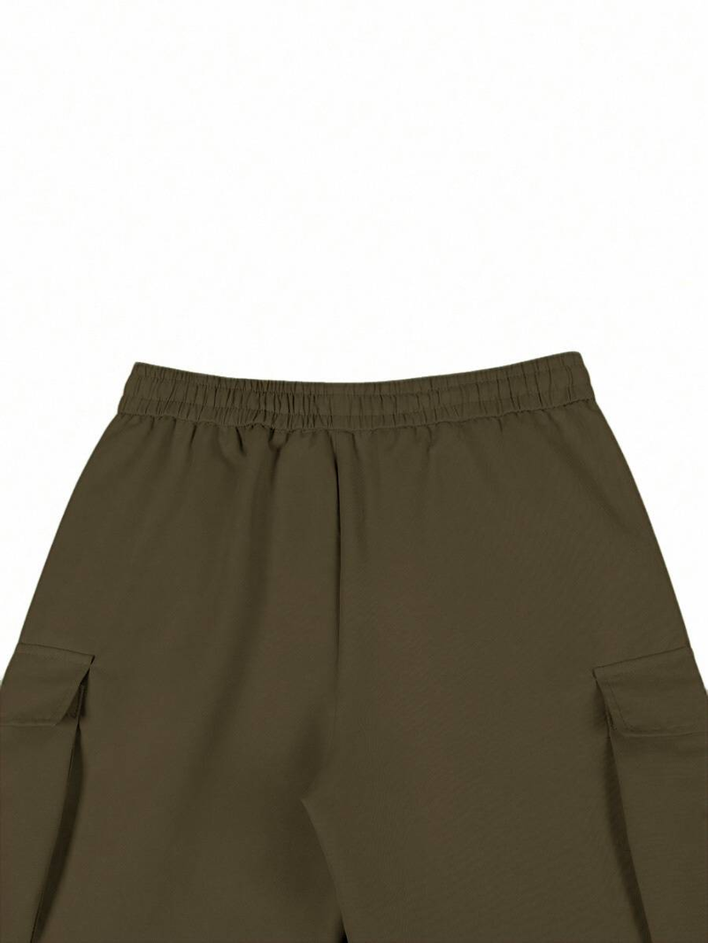 Men's Stretch Wrinkle-Resistant Cotton Athletic Pants - Comfort Fit With 4-Way Flexibility_voghion.com