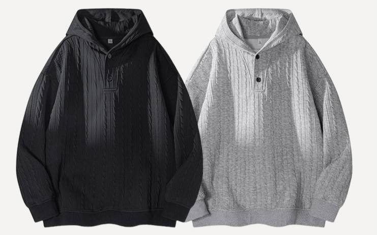 Sweat-shirt à capuche rétro américain personnalisé pour homme, haut haut de gamme, ample, style ancien_voghion.com