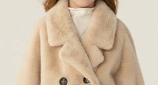 Autumn And Winter New Mink Fur One Piece Suit Coat Mid Length Fur Coat Girls Fur Double Breasted_voghion.com