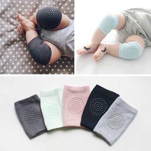 Jinleiou Summer Baby Non-Slip Crawling Knee Pads Environmental Knee Protection Sheath_voghion.com