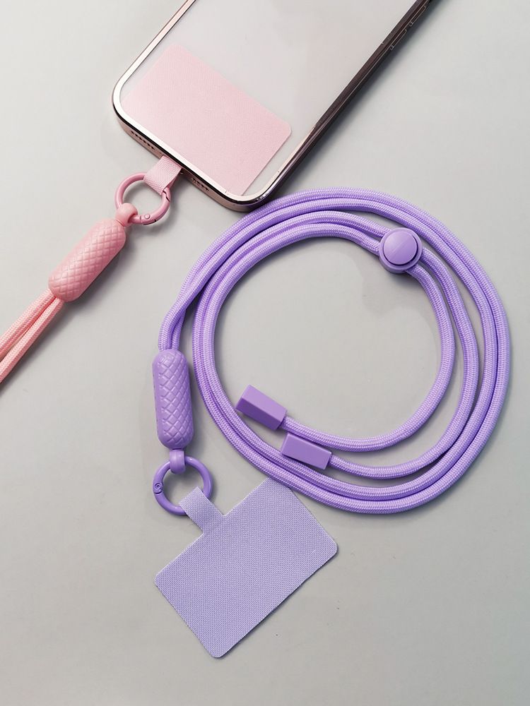 Tracolla di nuovo stile, collo a tracolla, chiave del cellulare alla moda, etichetta appesa, corda regolabile per evitare perdite_voghion.com
