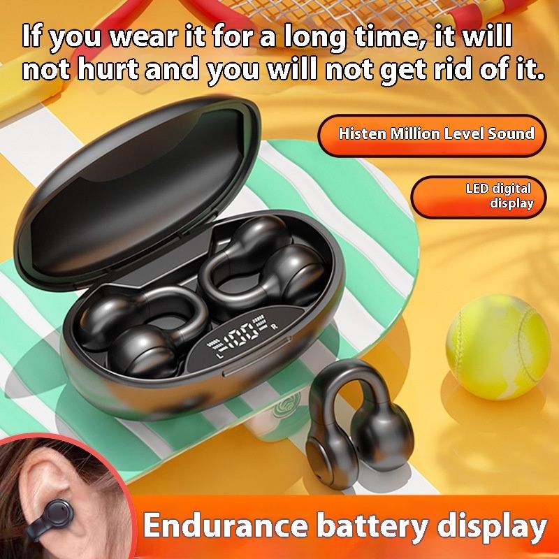 Les nouveaux écouteurs Bluetooth à conduction osseuse sans fil Huaqiang North sont des écouteurs auriculaires de sport indolores_voghion.com