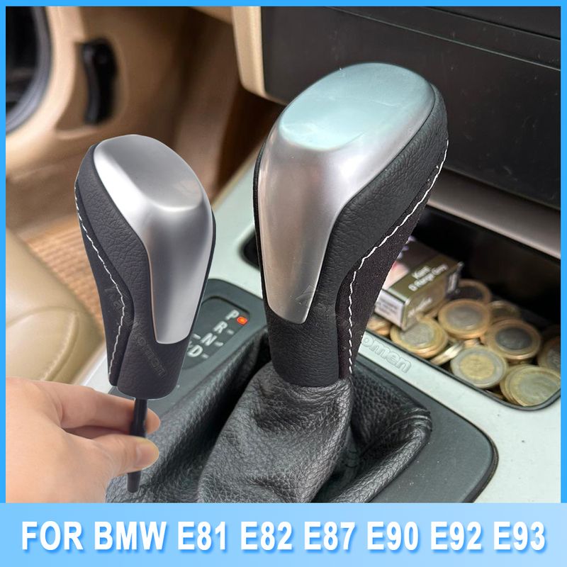 Korte Lange Stick Auto Automatische AT Shift Versnellingspookknop Voor E39 E46 E53 E60 E61 E63 E64 E83 E81 E82 E87 E90 E91 E92 E93_voghion.com