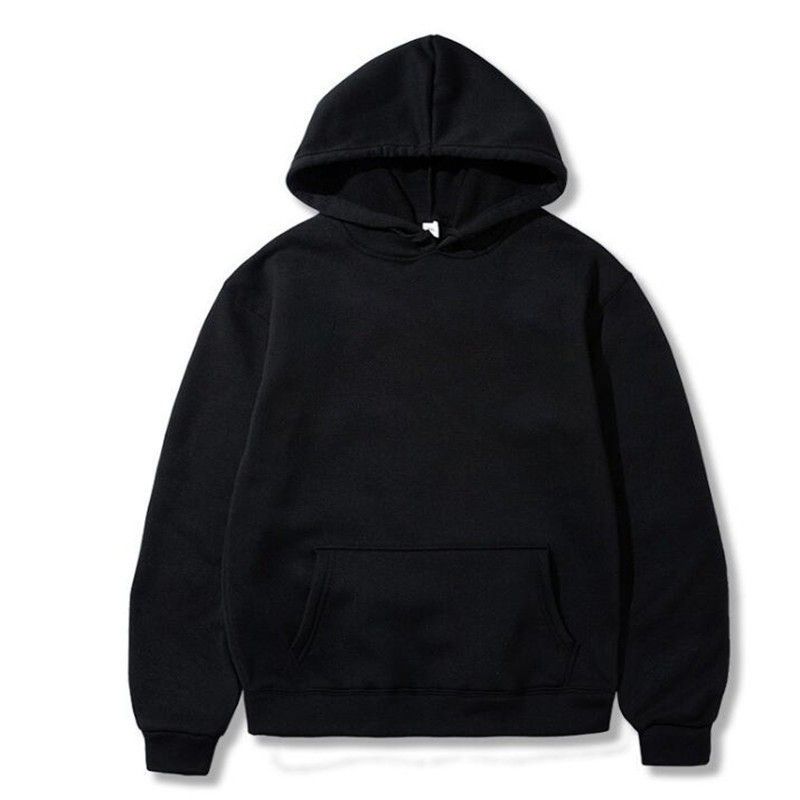 ActiveGo ActiveGo Felpa con cappuccio da uomo, casual, ampia, per sport all'aria aperta, corsa, stile europeo e americano, autunno inverno, in pile stampato_voghion.com