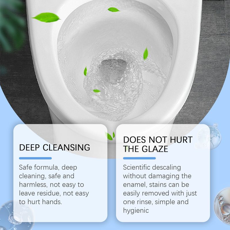 Jakehoe Toilet Toilet Cleaning Powder, Easy To Remove Toilet Stains And Urine Dirt Fast Foaming Efficient Foam Cleaning Powder_voghion.com