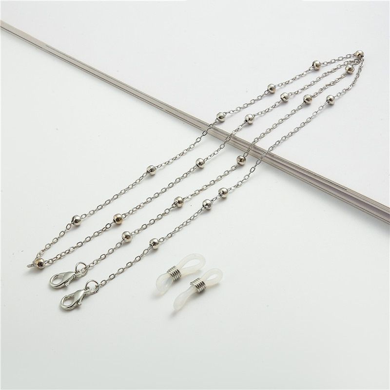 Cinturino per occhiali con corda anti-caduta per maschera e collo in metallo alla moda_voghion.com